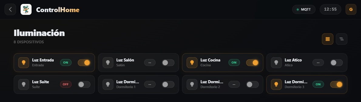 ControlHome — Screenshot 5